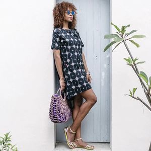 Matter Prints Midi Tunic Dress Kirana Size 2